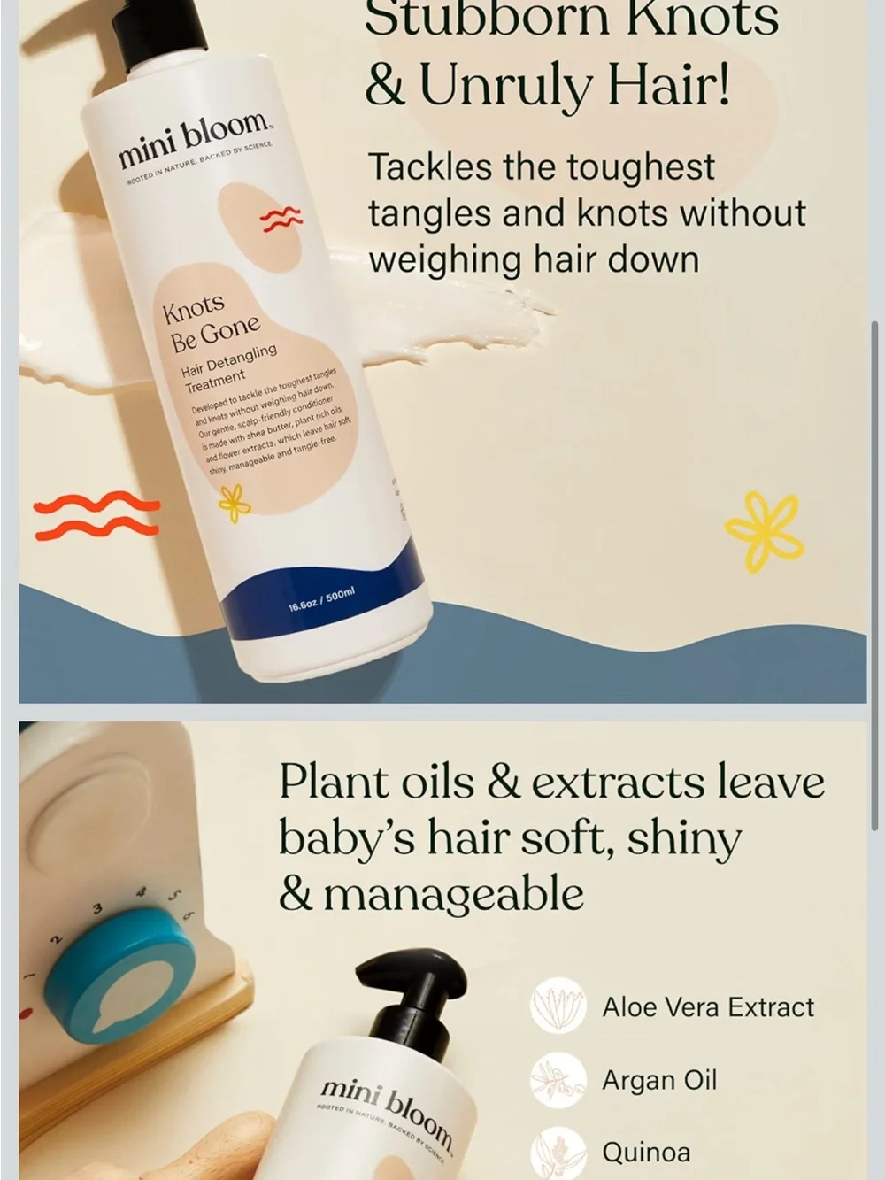 Knots Be Gone Hair Detangling Treatment - Cream